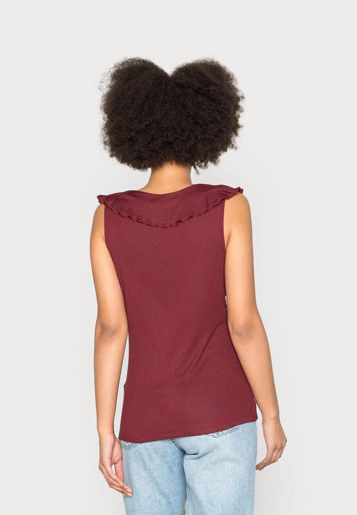 T-Shirt ANNA FIELD Anna Field Top Rouge Femme | SFP-1219408